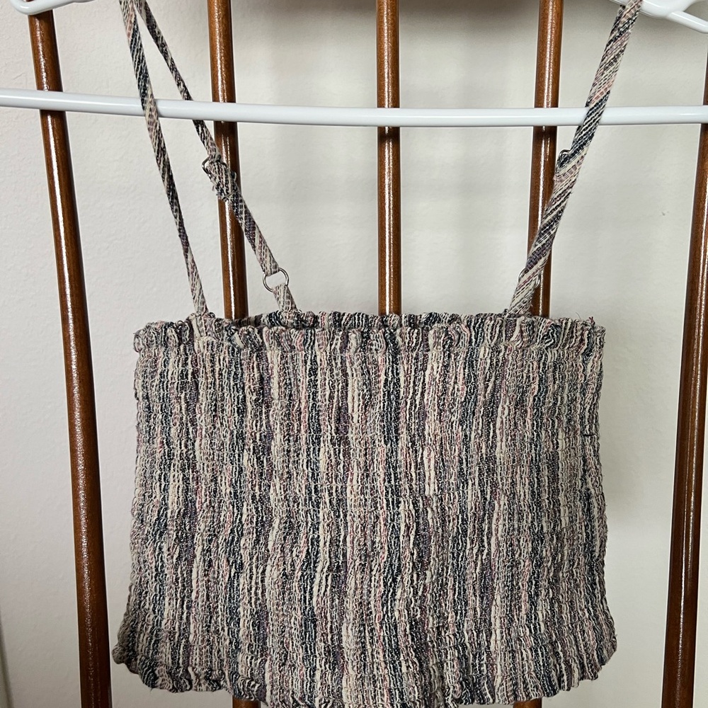 Lulu's Multicolor Textured Tank Top